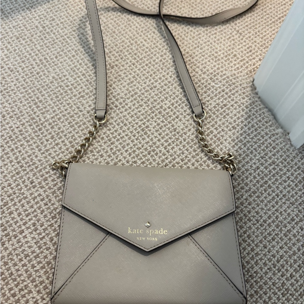 Kate Spade Taupe Crossbody Bag